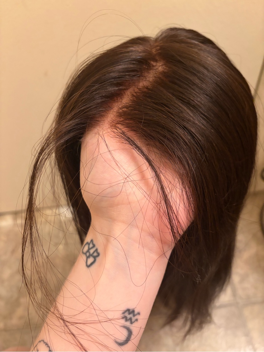 Hairvivi human hair wig 14 inch - Picture 3 of 4